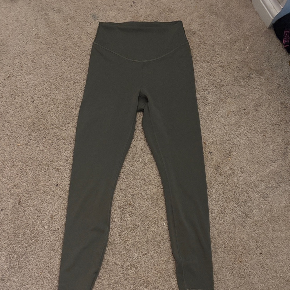lululemon athletica Olive Green Leggings
